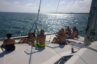 Roatan Luxury Sailing Catamaran Cruise